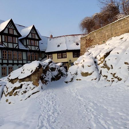 Ferienhaus Bruecke 奎德林堡 外观 照片