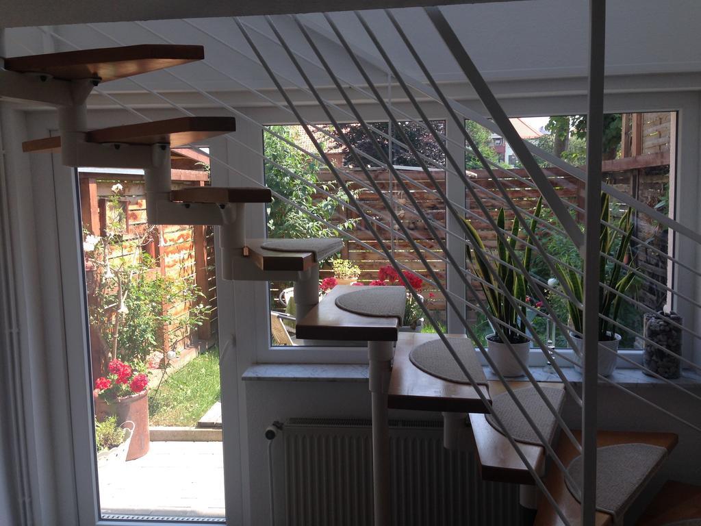 Ferienhaus Bruecke 奎德林堡 外观 照片