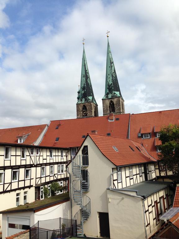 Ferienhaus Bruecke 奎德林堡 外观 照片